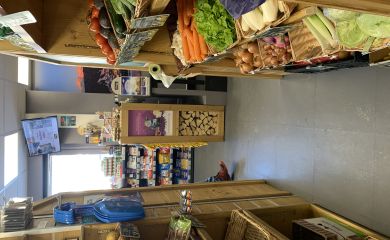Intérieur supermarché sherpa Contamines-Montjoie (Les) - hameaux du lay fruits et légumes