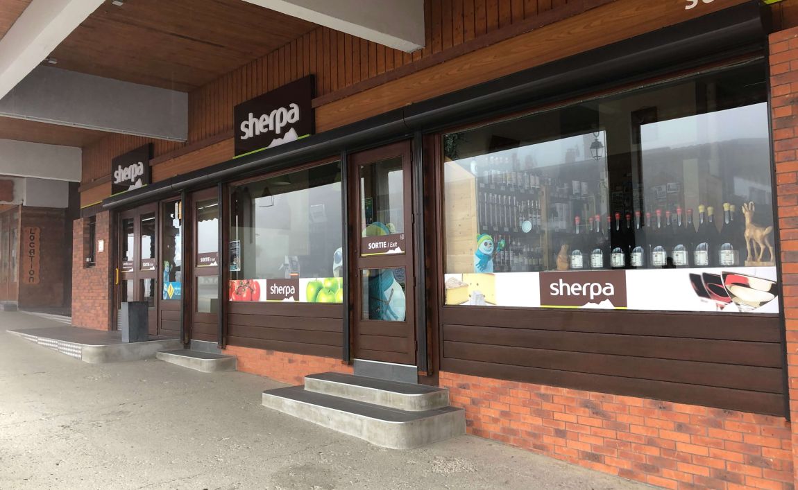 Sherpa supermarket Toussuire (la) entrance