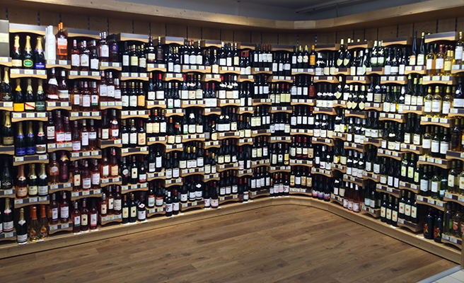 Sherpa supermarket Deux Alpes (les) wine cellar