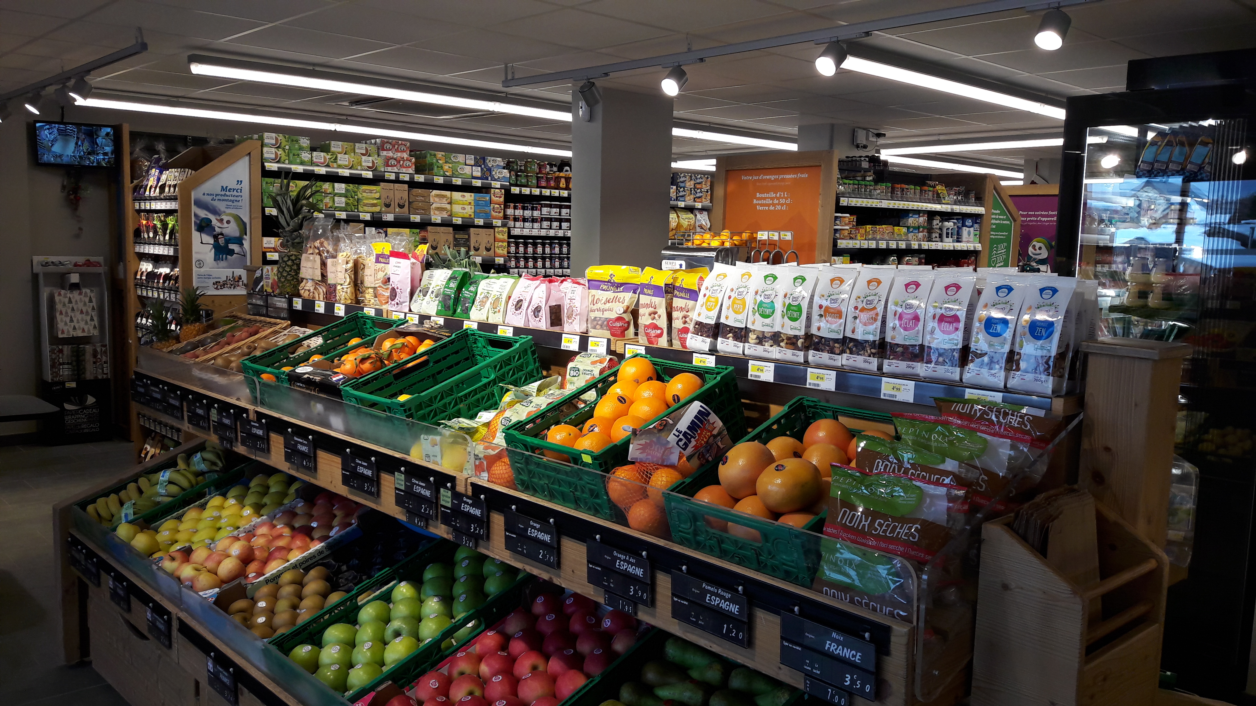 Sherpa supermarket Féclaz (la) fruits and vegetables