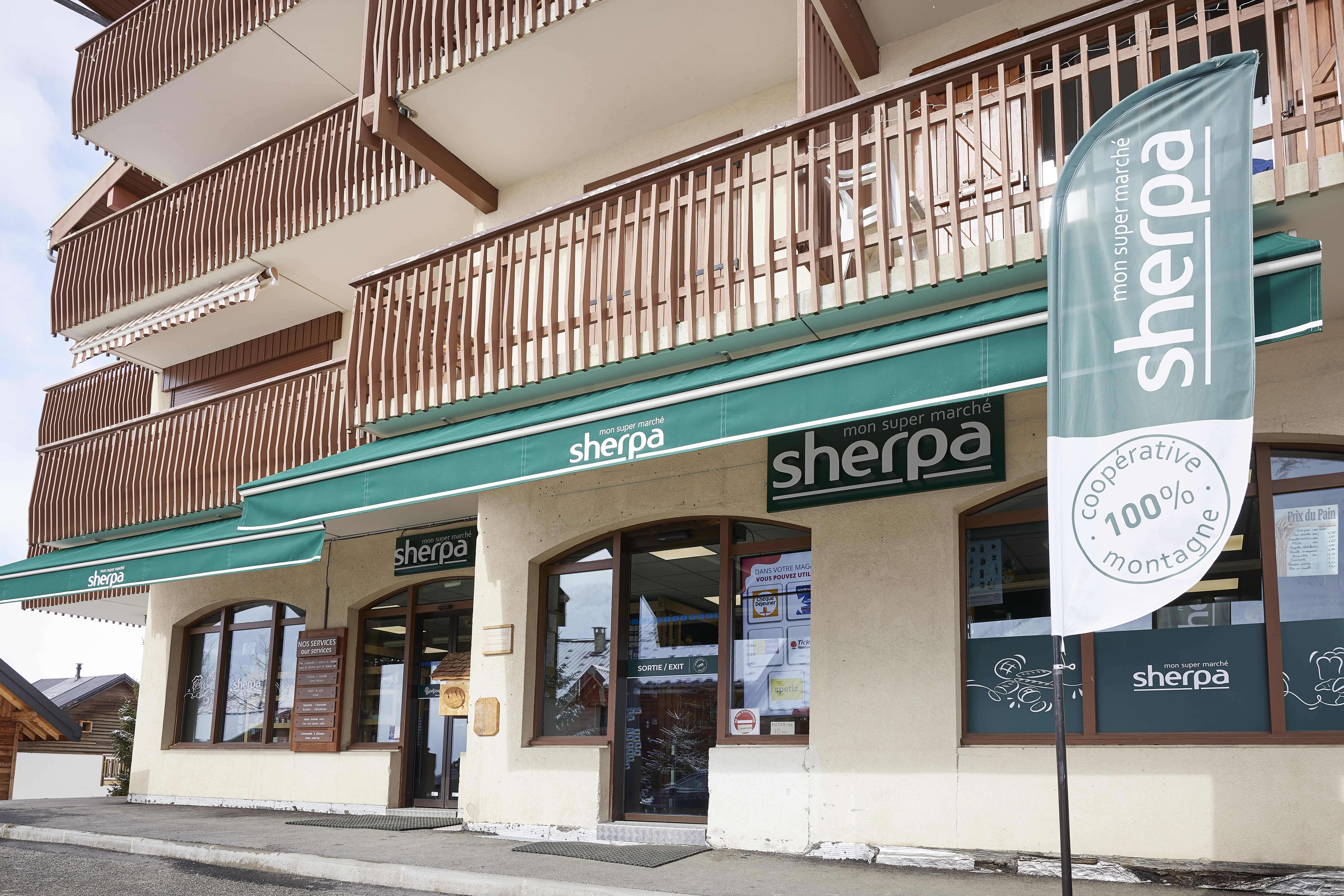 Supermarché d’Albiez montrond