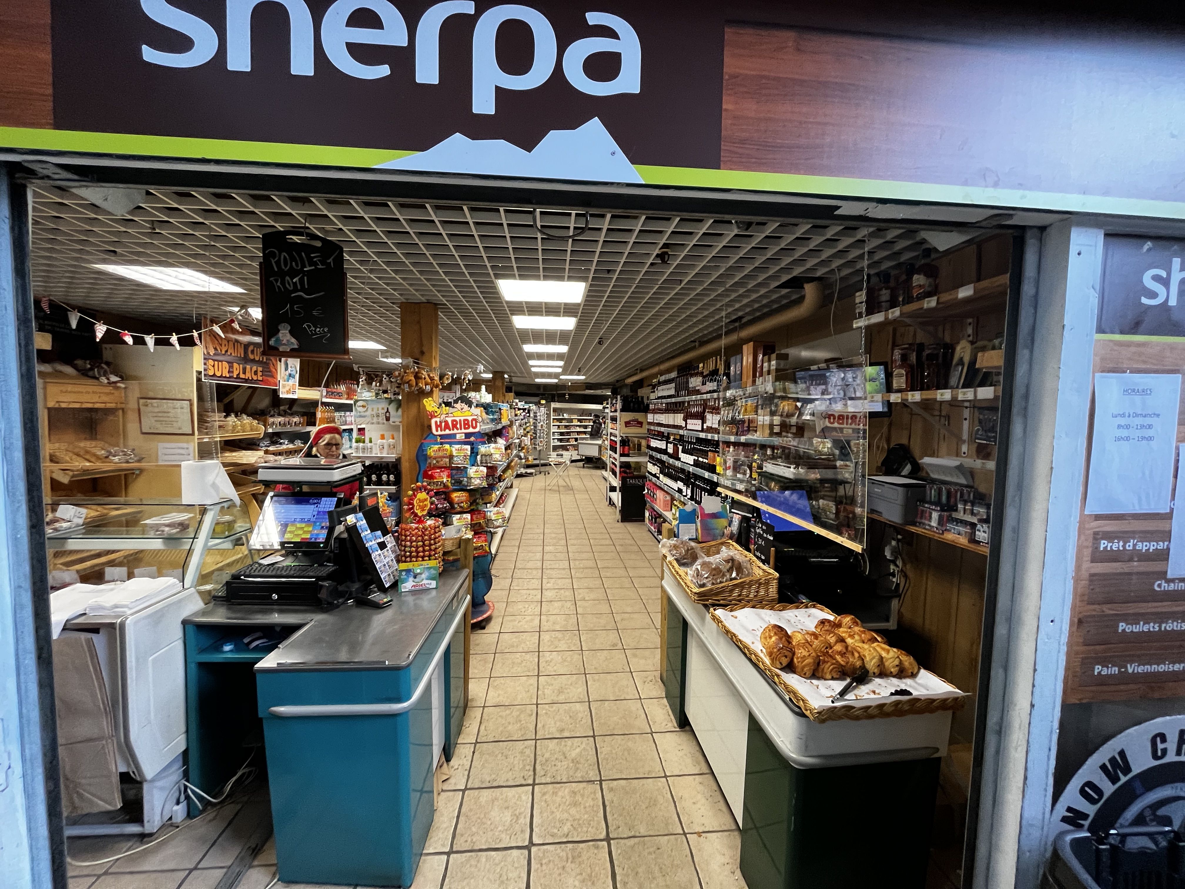 La Mongie supermarket