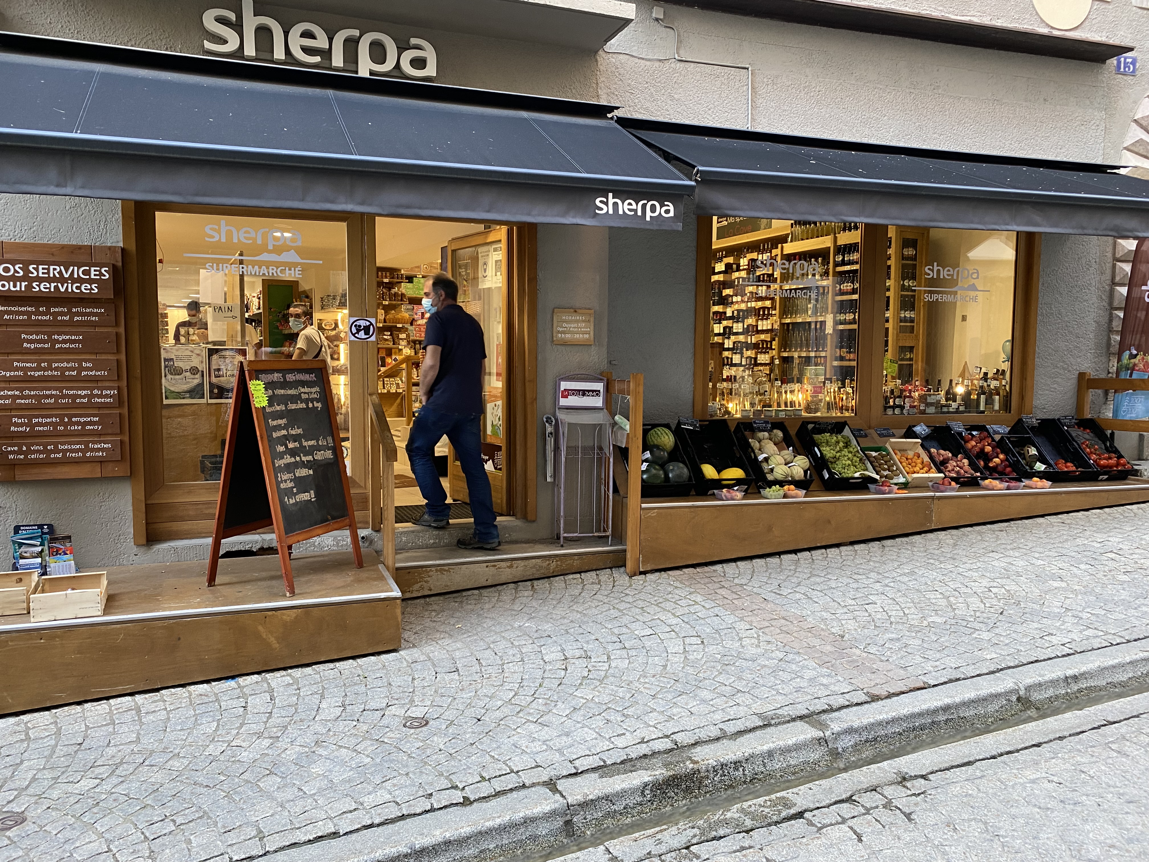 Supermarché de Briançon