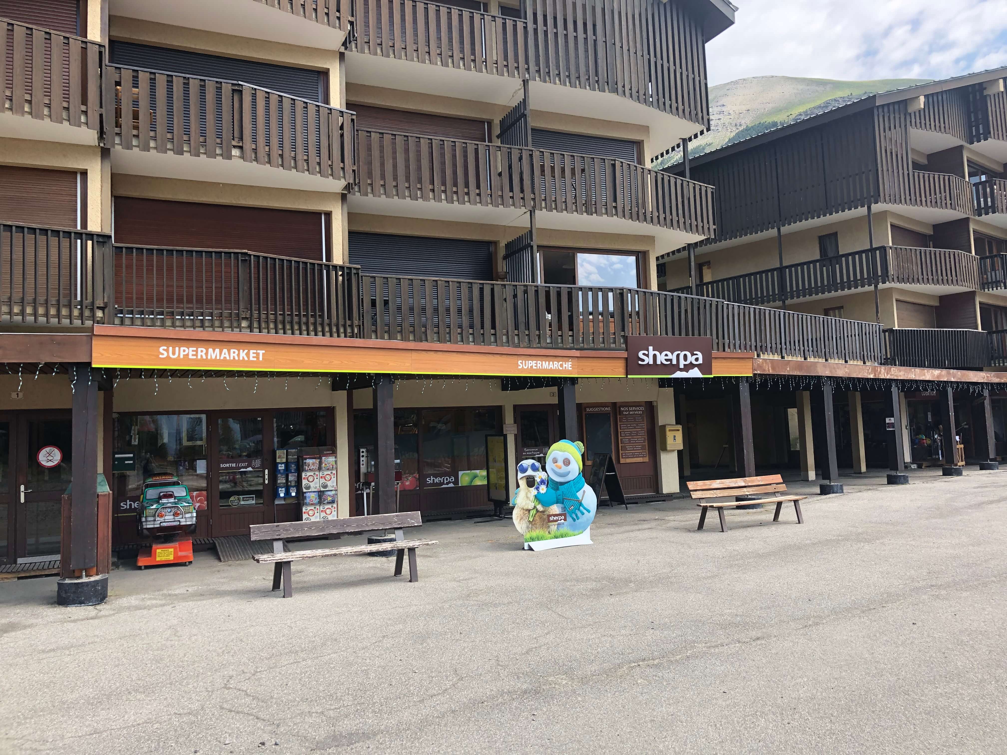 Supermarché d’Auris en Oisans