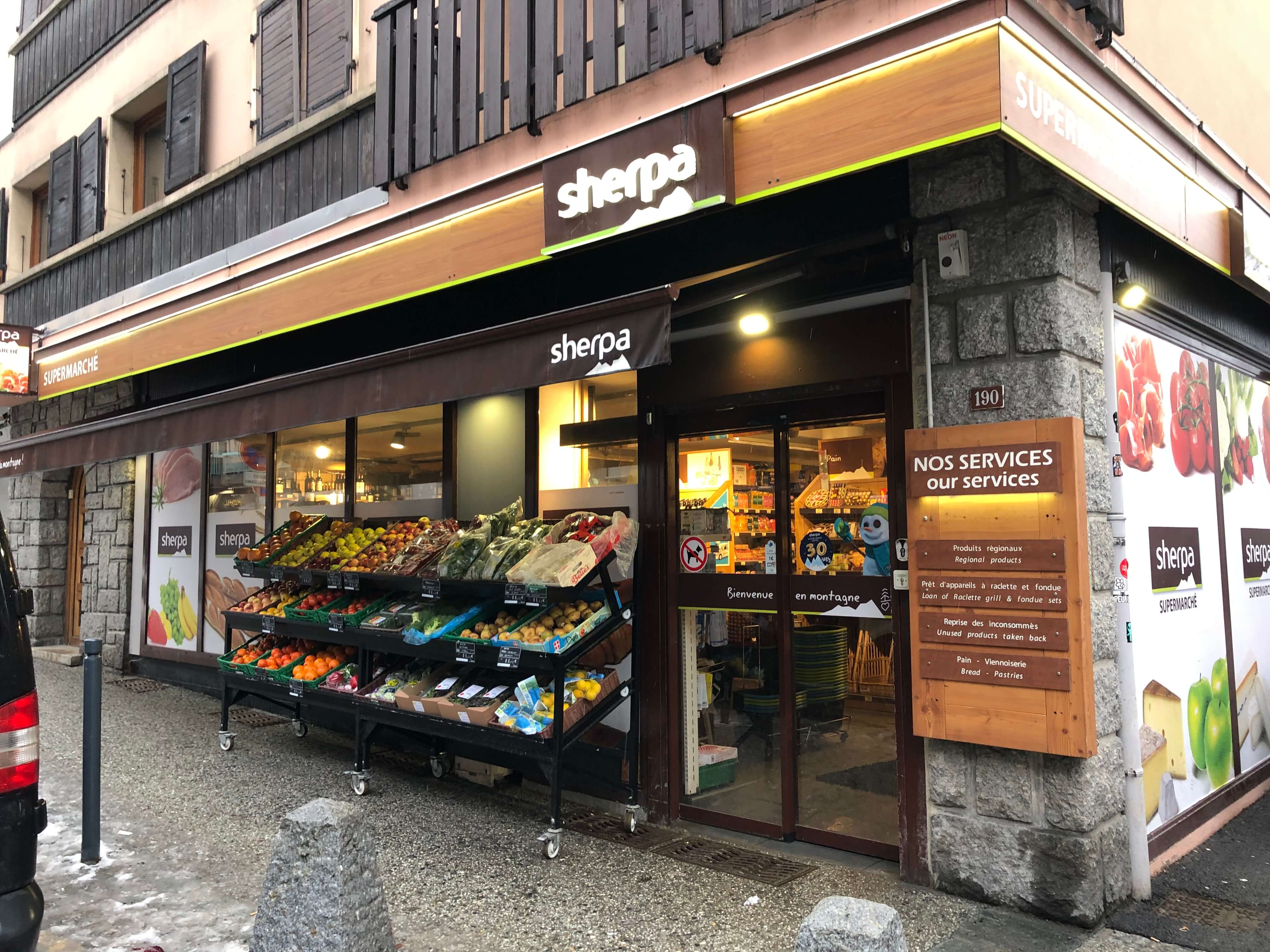 Supermarché de Chamonix