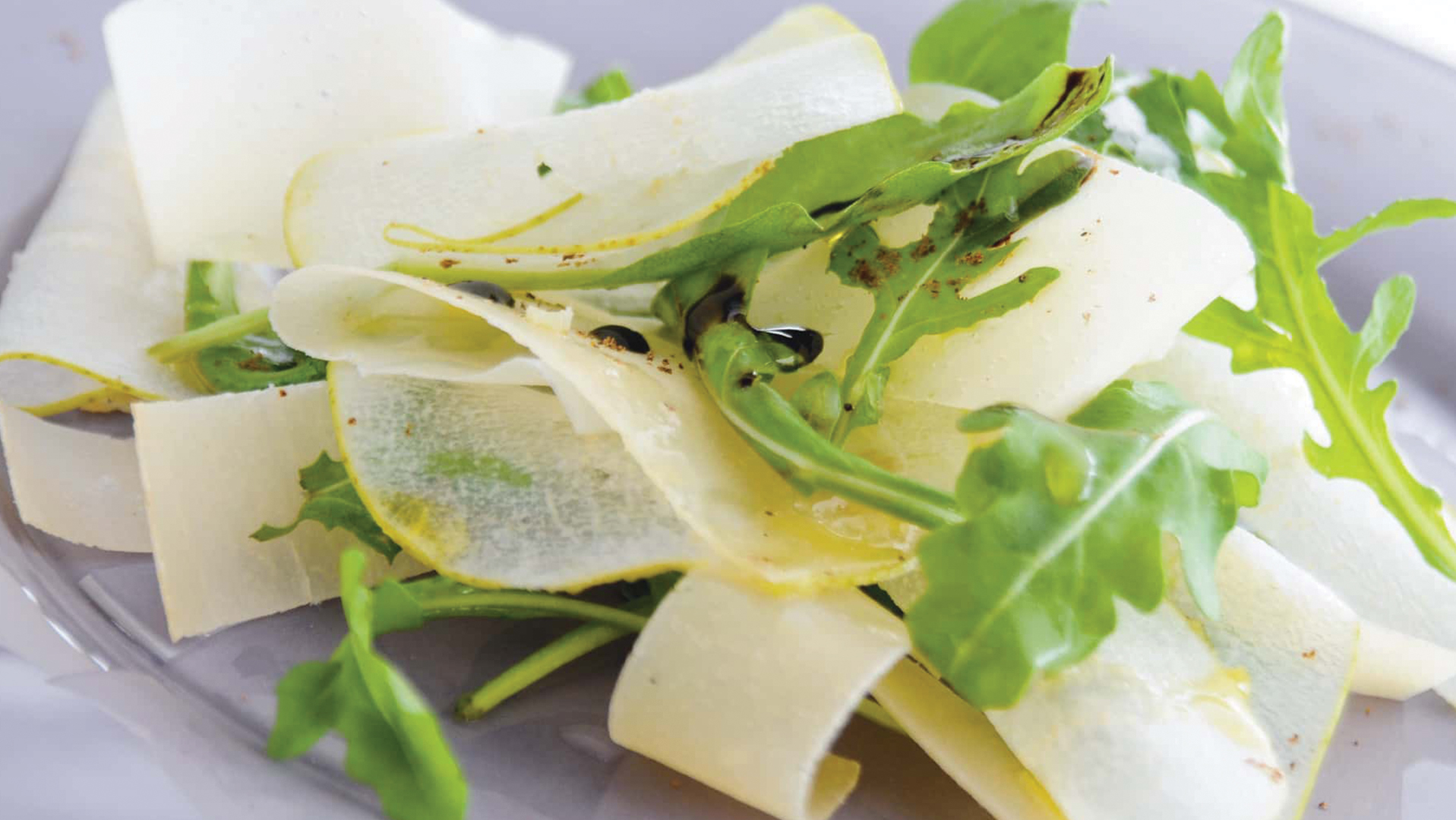 Poires croquantes au parmesan