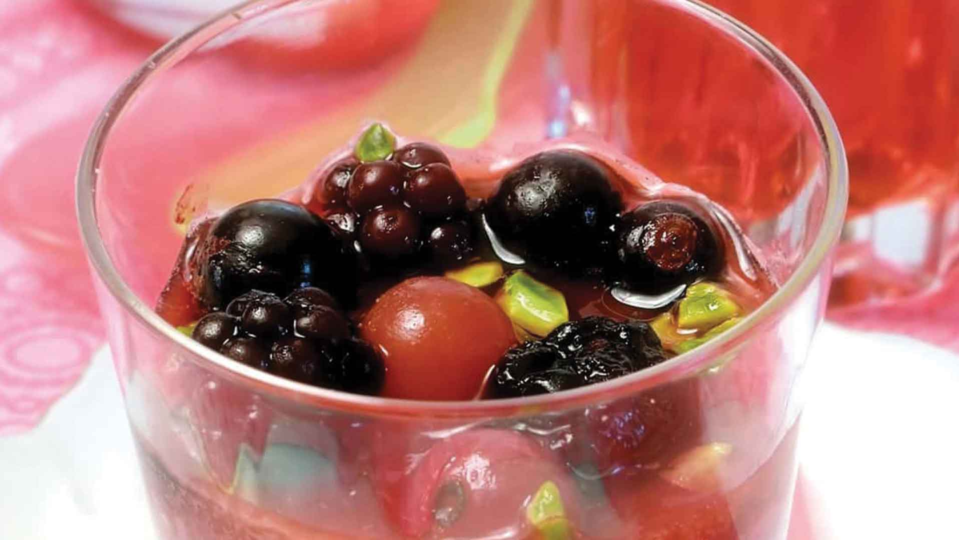 Salade de fruits au Génépi