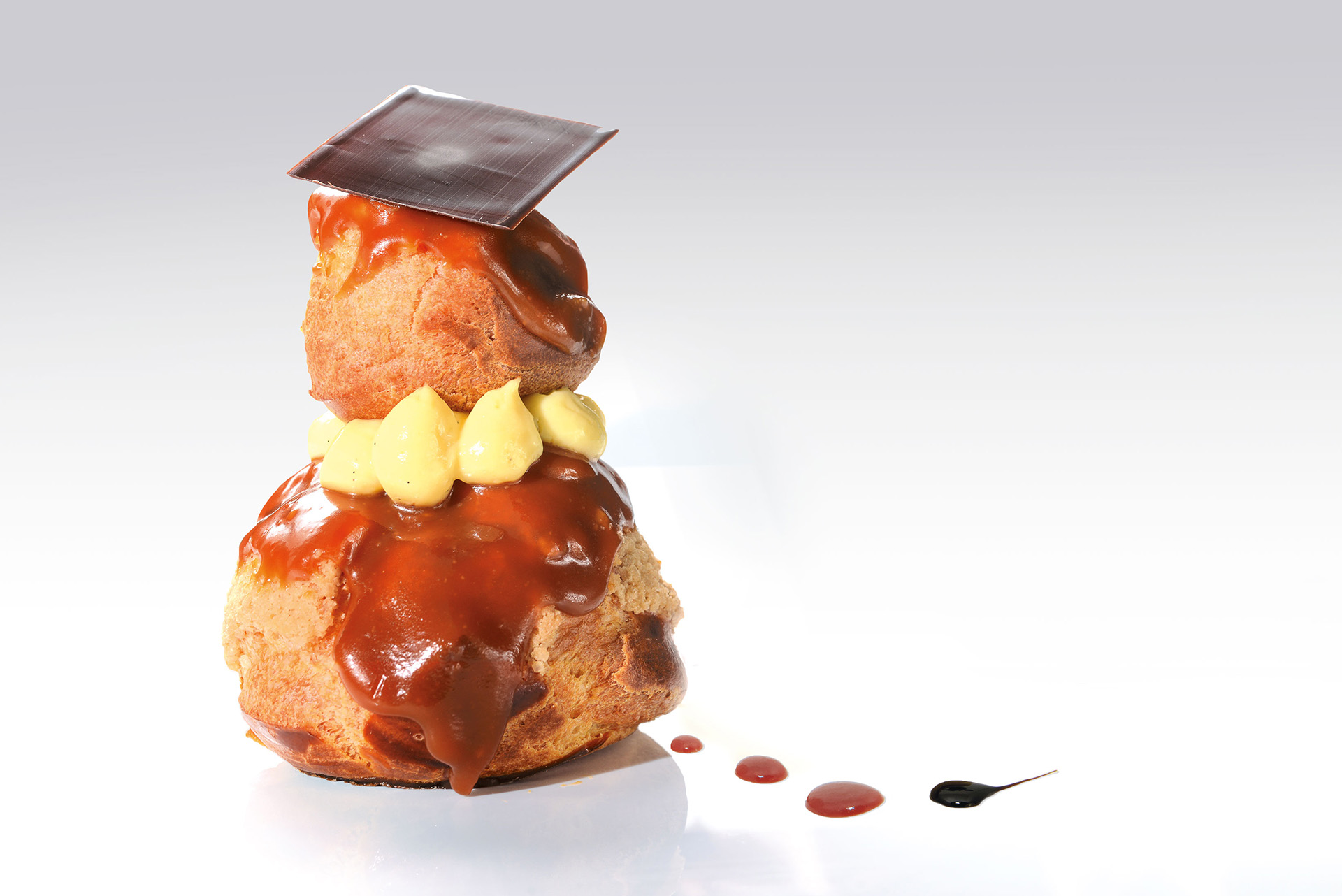 Recette de religieuses caramel beurre salé