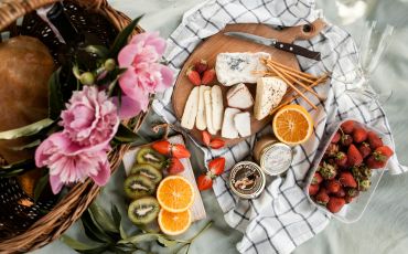 pique avec produits de saisons