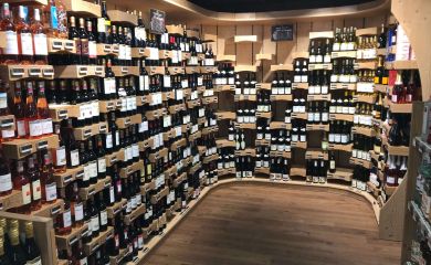 Sherpa supermarket Deux Alpes (les) - venosc wine cellar