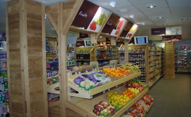 Sherpa supermarket Tignes - Grande Motte fruits and vegetables