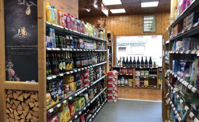 Sherpa supermarket Toussuire (la) alcohols