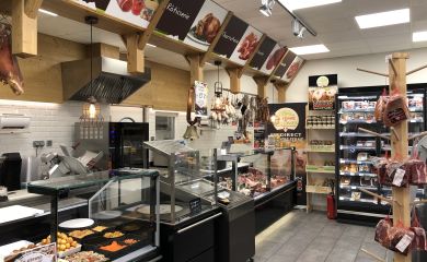 Sherpa supermarket Avoriaz - falaise butcher and cheese