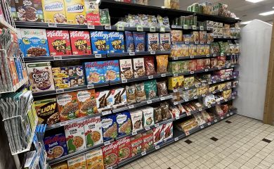 Petit déjeuner super marché Sherpa Châtel