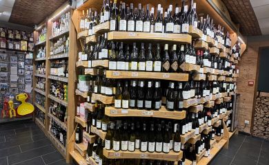 Super marché Sherpa Méribel 1600 : une cave à vins somptueuse