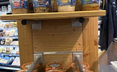 Super marché Sherpa Méribel 1600 : pâtés, rillettes, saucissons de montagne