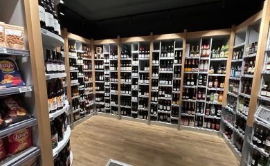 Super marché Sherpa La Toussuire Nouvelle cave à Vins
