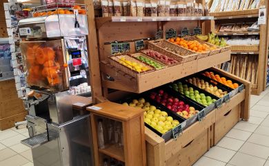 notre rayon primeur et jus frais