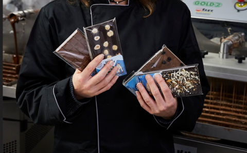tablettes de chocolat terre de l'alpe