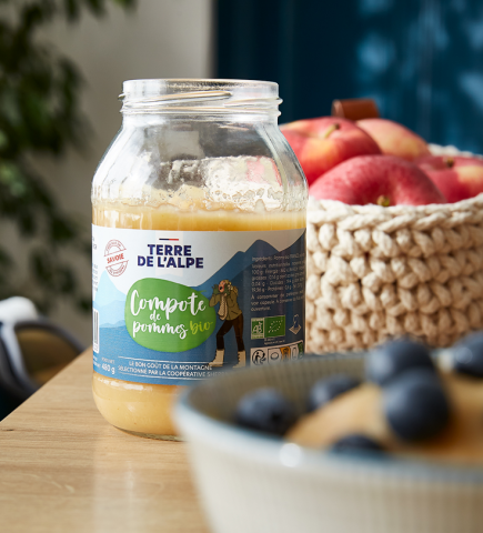 compte de pomme bio terre de l'alpe