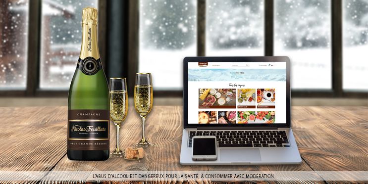 Actualités Sherpa supermarché offre champagne