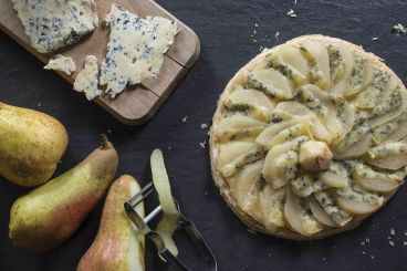 Pear and Gex Blue cheese tart recipe