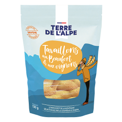 TERRE DE L'ALPE Tavaillons Beaufort Oignons - 130g