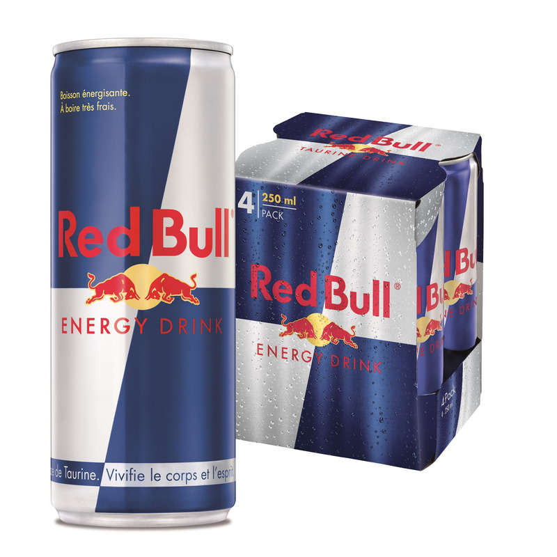 RED BULL Original Boite - 4x250ml