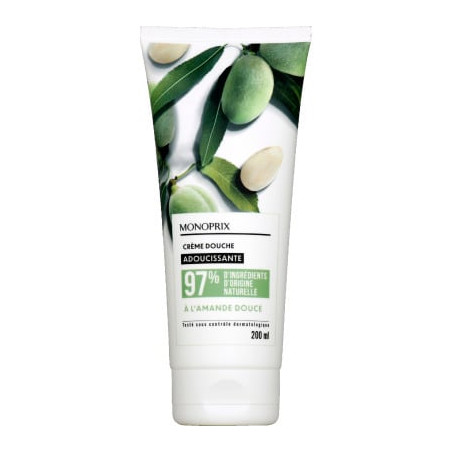 Crème de Douche à l'amande douce - 200ml
