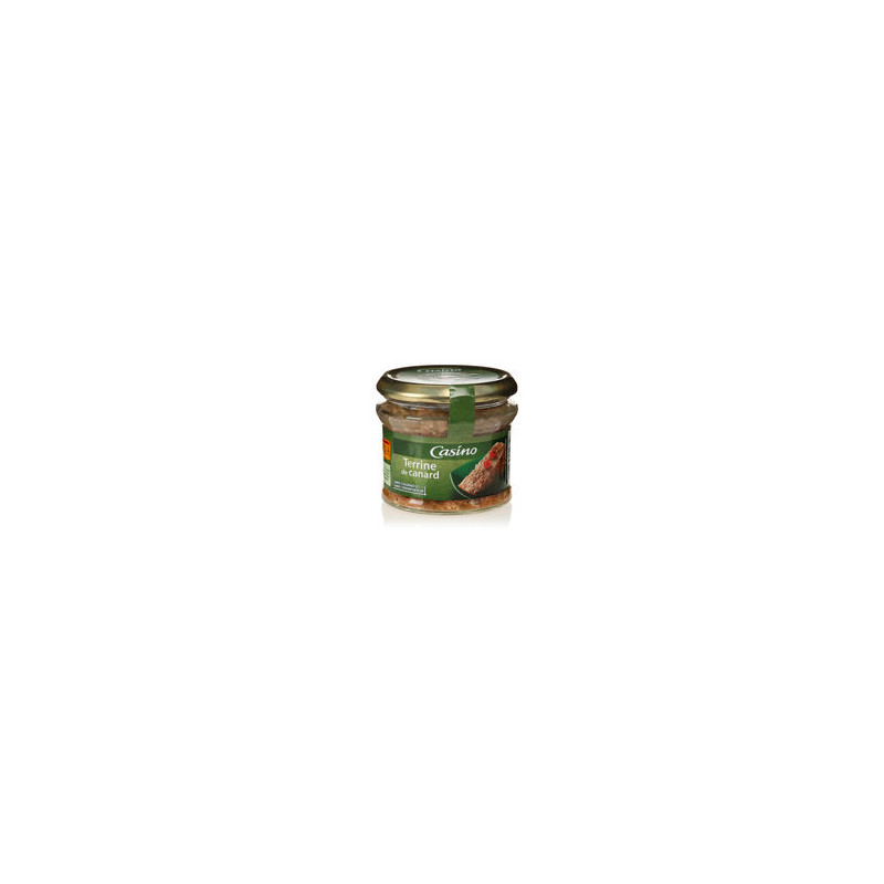 CASINO Terrine de canard - 180g