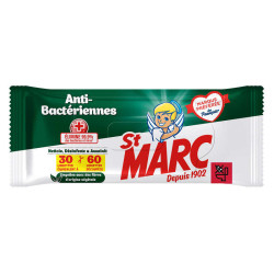 St Marc Lingettes Compostables Antibacteriennes x30