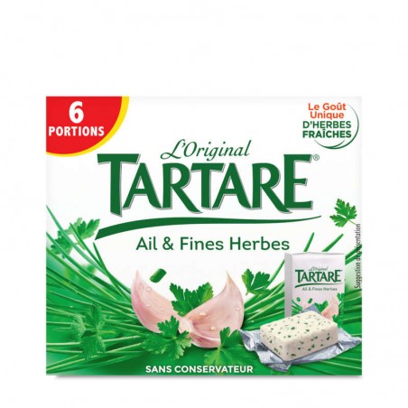 Fromage Ail et Fines herbes 6 portions