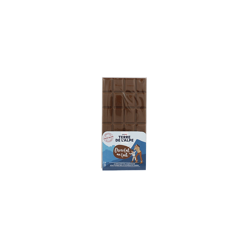 TERRE DE L'ALPE Chocolat Lait - 100g