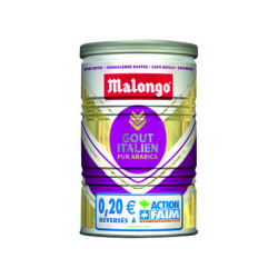 MALONGO Café moulu Italien pur arabica - 145g