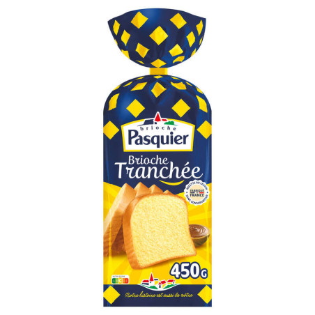 Brioche tranchée nature - 450g