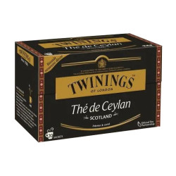 TWININGS Thé de Ceylan Scotland 40 sachets - 40g