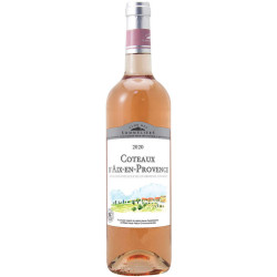 CLUB DES SOMMELIERS Coteaux d'Aix en Provence rosé - 75cl