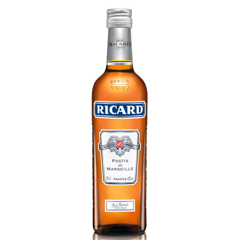 RICARD Apéritif anisé 45° - 50cl