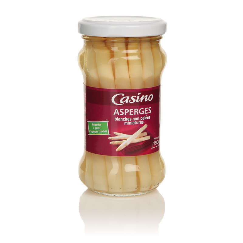 CASINO Asperges pelées miniatures - 110g