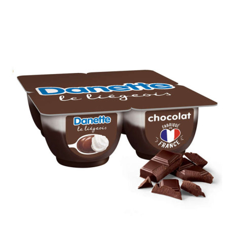 Danette Liegeois Chocolat - 4x100g