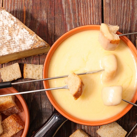 Assortiment de fromages rapés au vin blanc