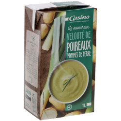 CASINO Velouté Poireaux pommes de terre - 1L