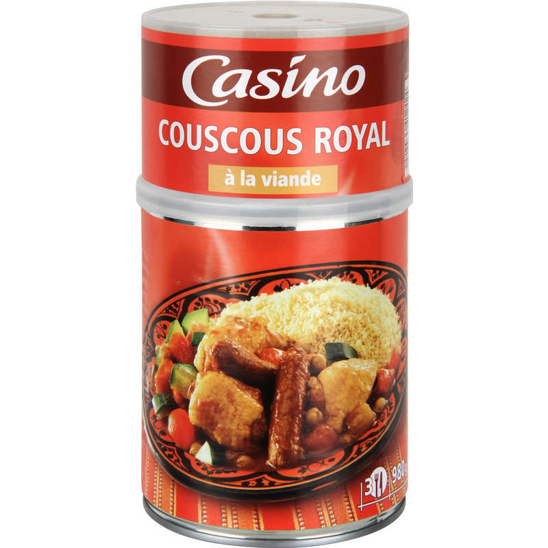 CASINO Couscous Royal poulet merguez - 980g