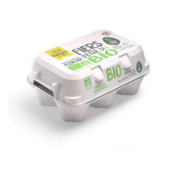 FIERS D'ETRE SI BIO Oeufs Moyen/Gros Bio - x6