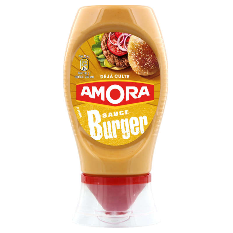AMORA Sauce Burger Souple - 260g