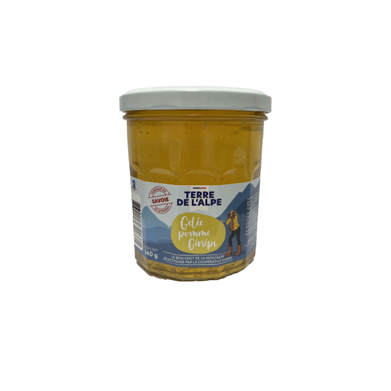 TERRE DE L'ALPE Gelée Pomme Génépi  - 370g