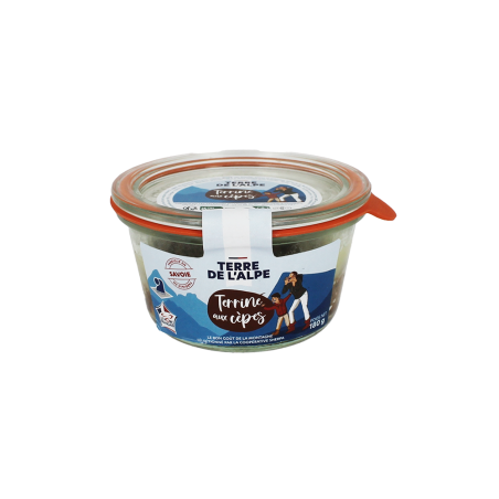 TERRE DE L'ALPE Terrine de Savoie aux Cèpes