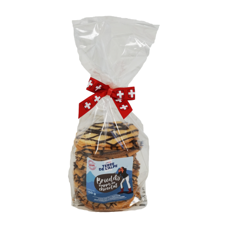 Bricelets avec Nappage Chocolat Noir - 150g