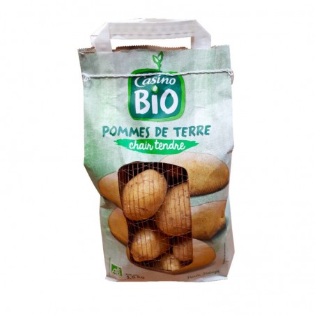Pommes de terre chair tendre Bio - FRANCE Cat2 - 1.5Kg