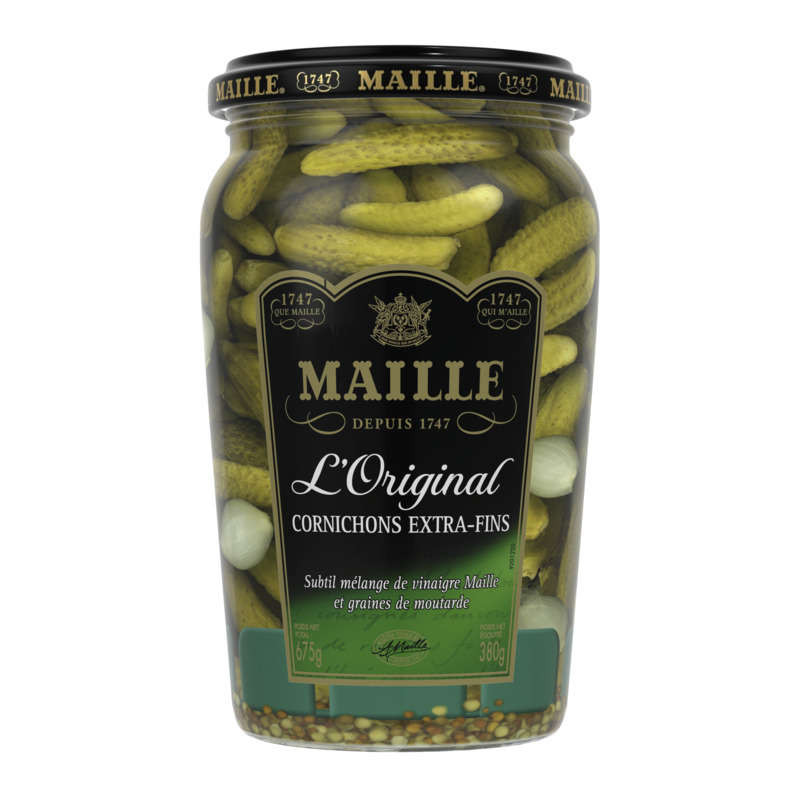MAILLE Cornichons Extra Fins - 380g